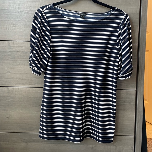 Ann Taylor factory boatneck blouse - Picture 1 of 3